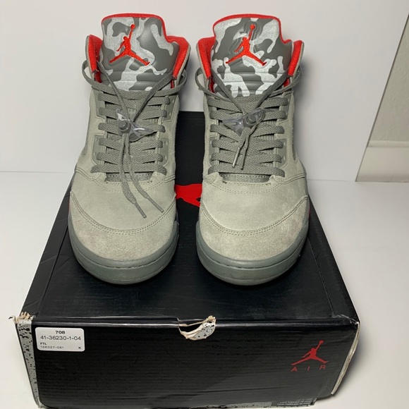 Nike Air Jordan 5 Retro 5 Camo - Picture 3 of 5